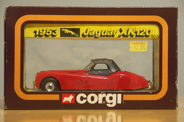 Jaguar, diecast model