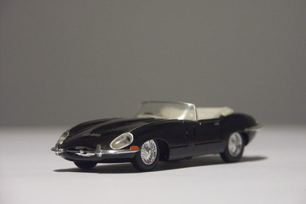 Jaguar, diecast model