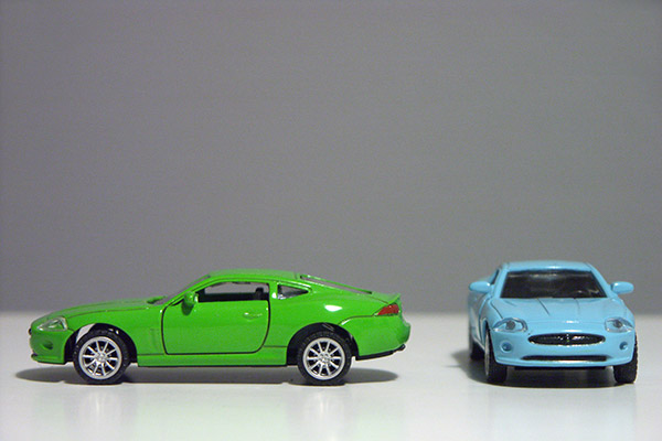 Jaguar, diecast model