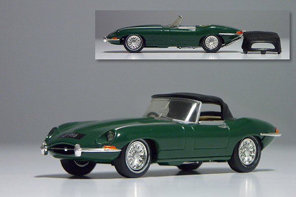 Jaguar, diecast model