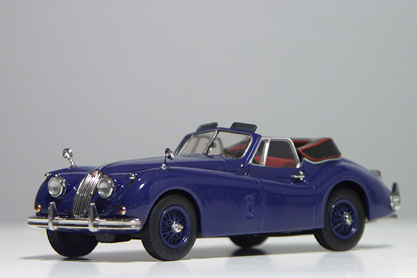 Jaguar XK140, diecast model