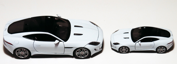 Jaguar, diecast model