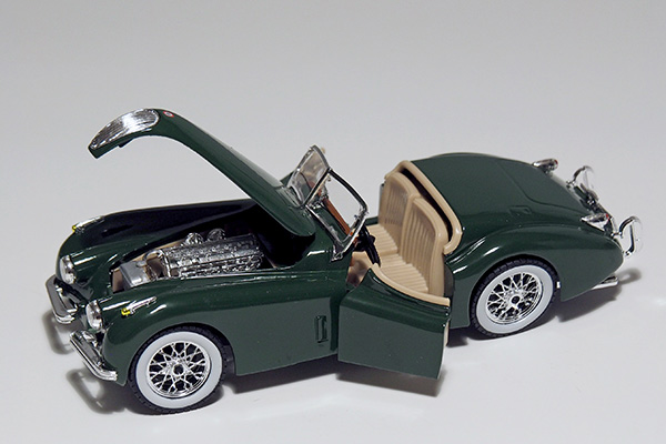 Jaguar XK120, bburago-18-22018g, modellbil